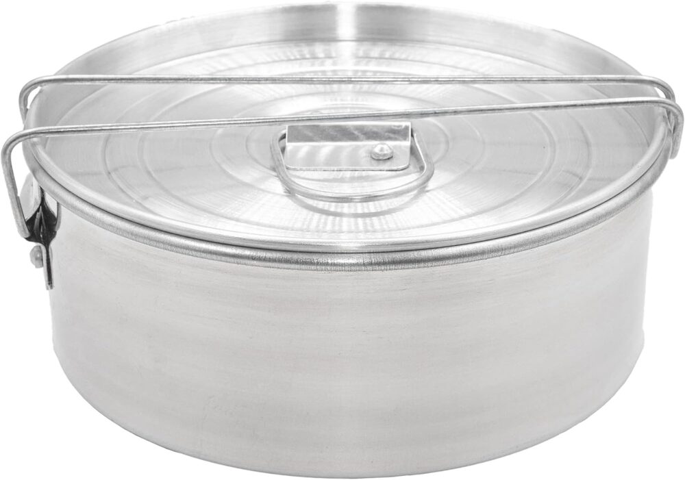 Flanera Moldes Aluminio Con Tapa Baño Maria Molde de pudim c... - Image 5