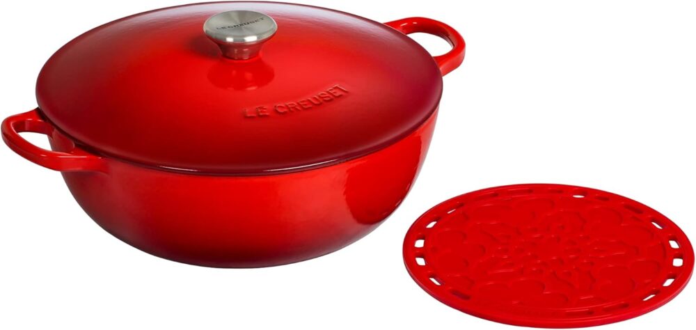 Le Creuset Suporte de Silicone Mandala Vermelho - Image 4