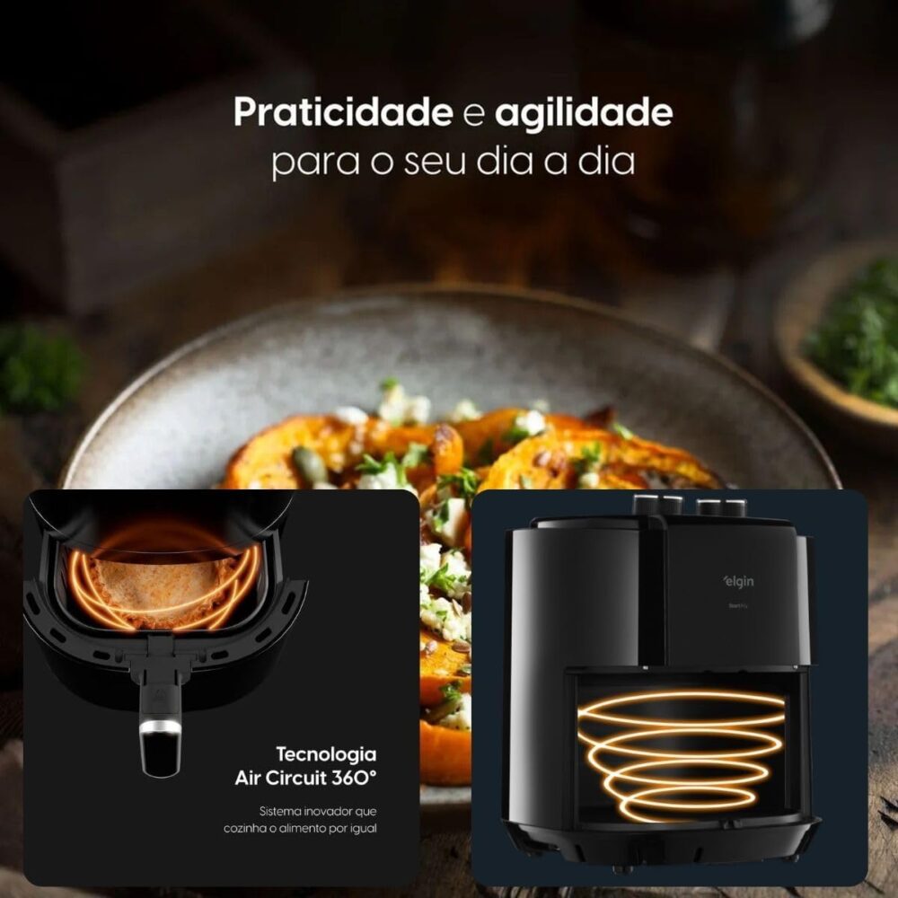 Fritadeira Elétrica Space 5 Elgin Cesto Removível 3,5L 1400W... | É bom mesmo? Descubra antes de comprar - Image 8