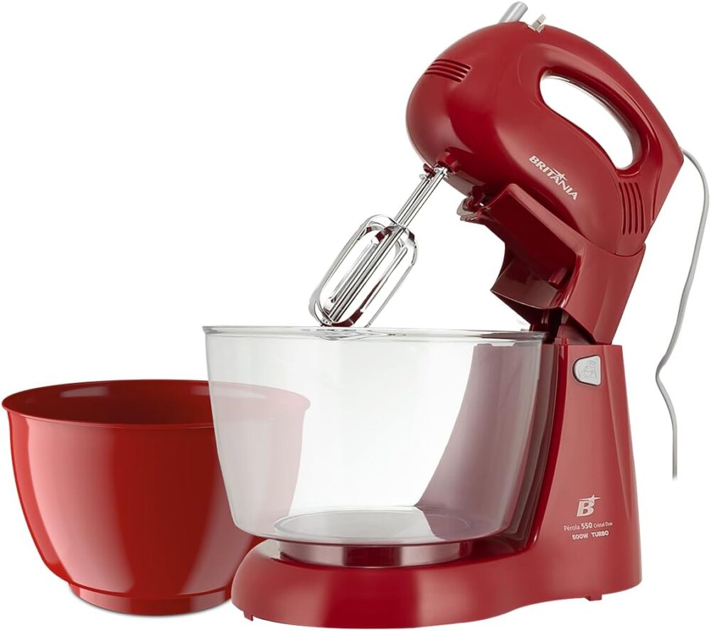 Batedeira Britânia Perola Cristal Duo Turbo Vermelha 127V - Image 9