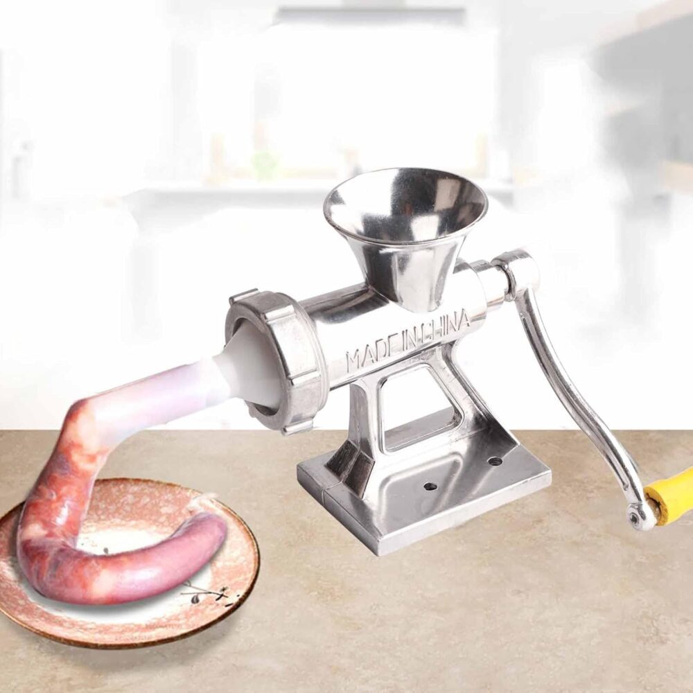 MUNEFE Moedor de carne, moedor de carne manual, triturador d... - Image 4