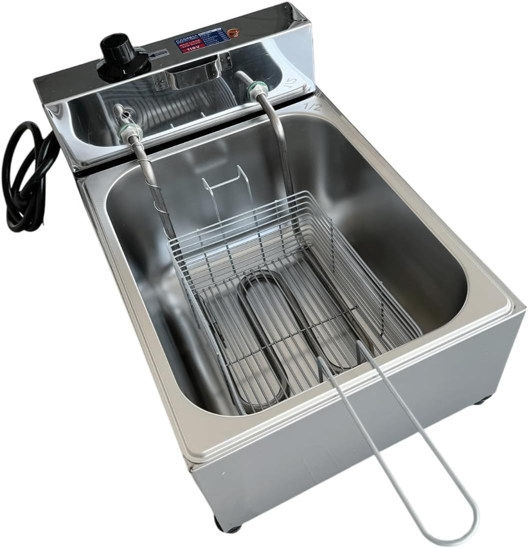 Fritadeira Industrial Elétrica Cuba 7l Inox Profissional | É bom mesmo? Descubra antes de comprar - Image 8