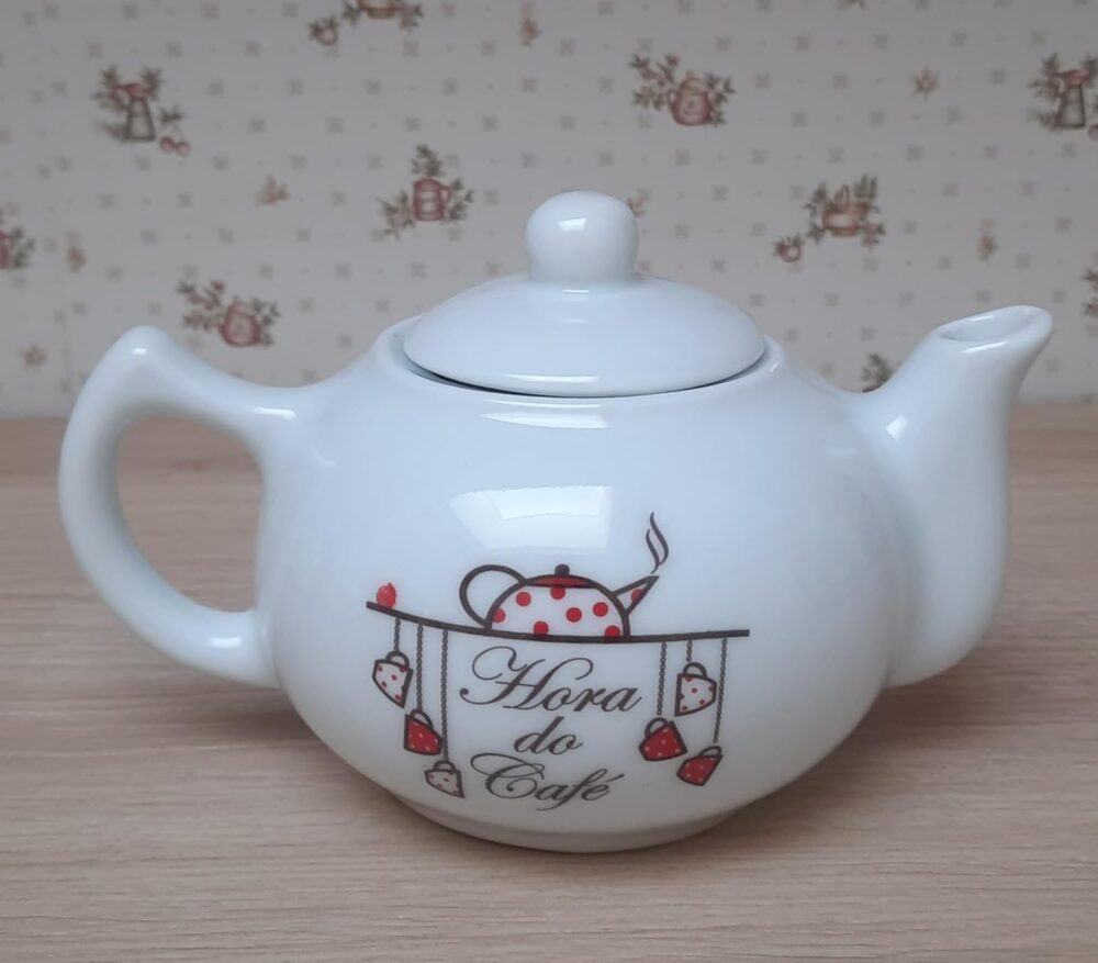Bule Chaleira 830ml Japonês Café, Chá, Leite - Porcelana Dec... - Image 2
