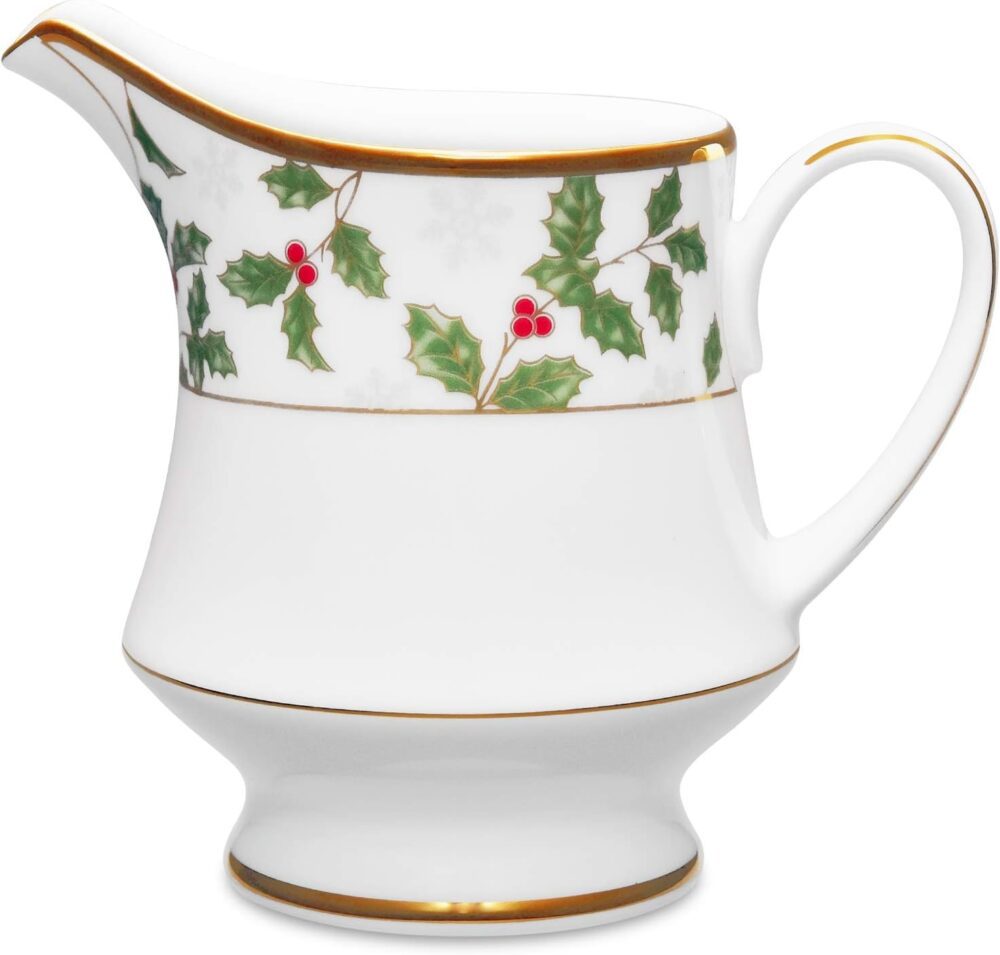 Noritake Azevinho & Berry Gold Creamer 227 g
