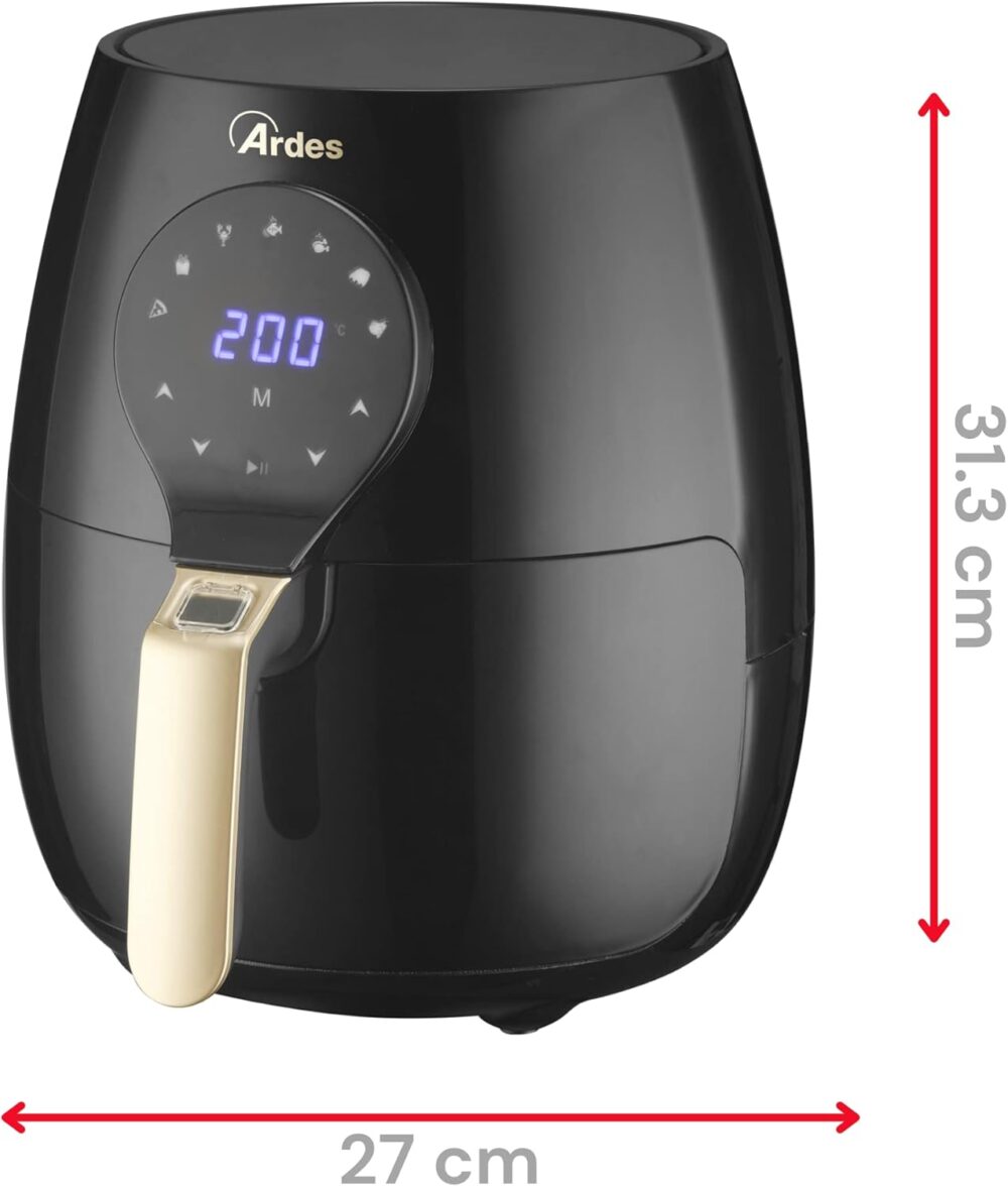 ARDES Frigideira de ar quente capacidade de 5 litros Air Fry... | É bom mesmo? Descubra antes de comprar - Image 3