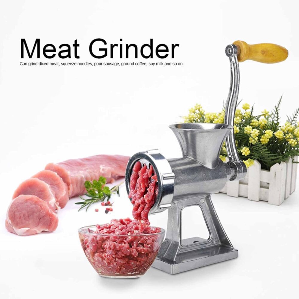 MUNEFE Moedor de carne, moedor de carne manual, triturador d... - Image 2
