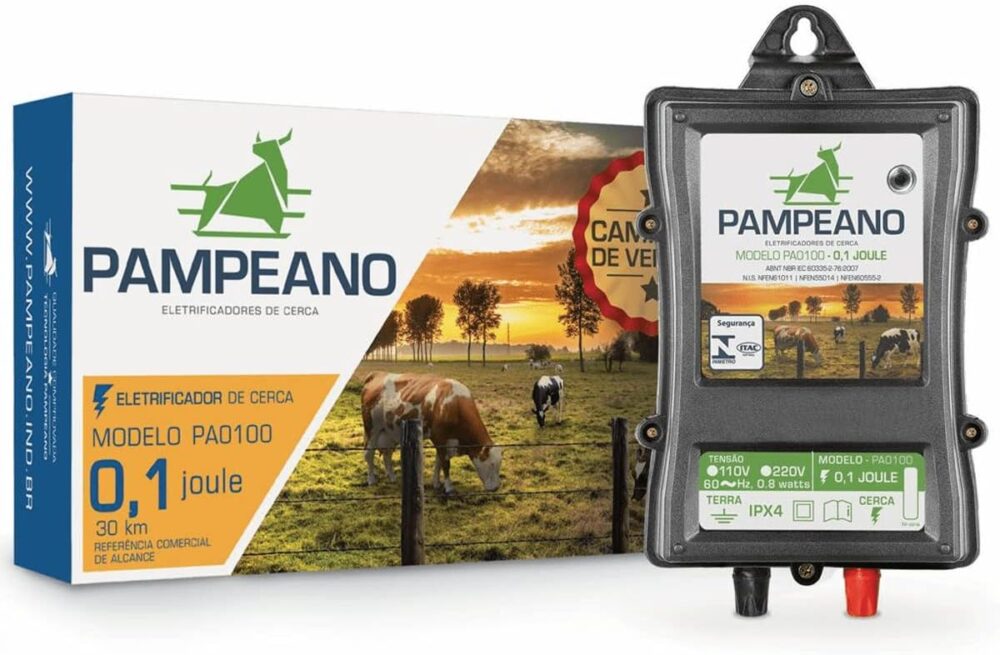 Aparelho De Choque Elétrico Pampeano PA0100 Tomada Bivolt Pa... - Image 3