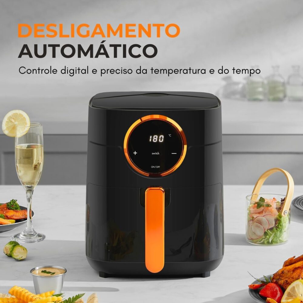 Gaabor Air Fryer Fritadeira Elétrica sem Óleo 4L Touch 220v ... | É bom mesmo? Descubra antes de comprar - Image 8