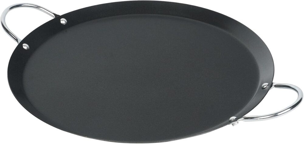 Restaurantware Met Lux Chapa redonda de 28 cm com alça dupla...