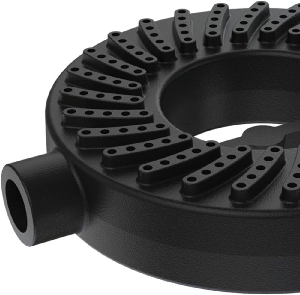 Queimador Alta Pressão Chuveiro Fogão Industrial Ferro 18cm - Image 2