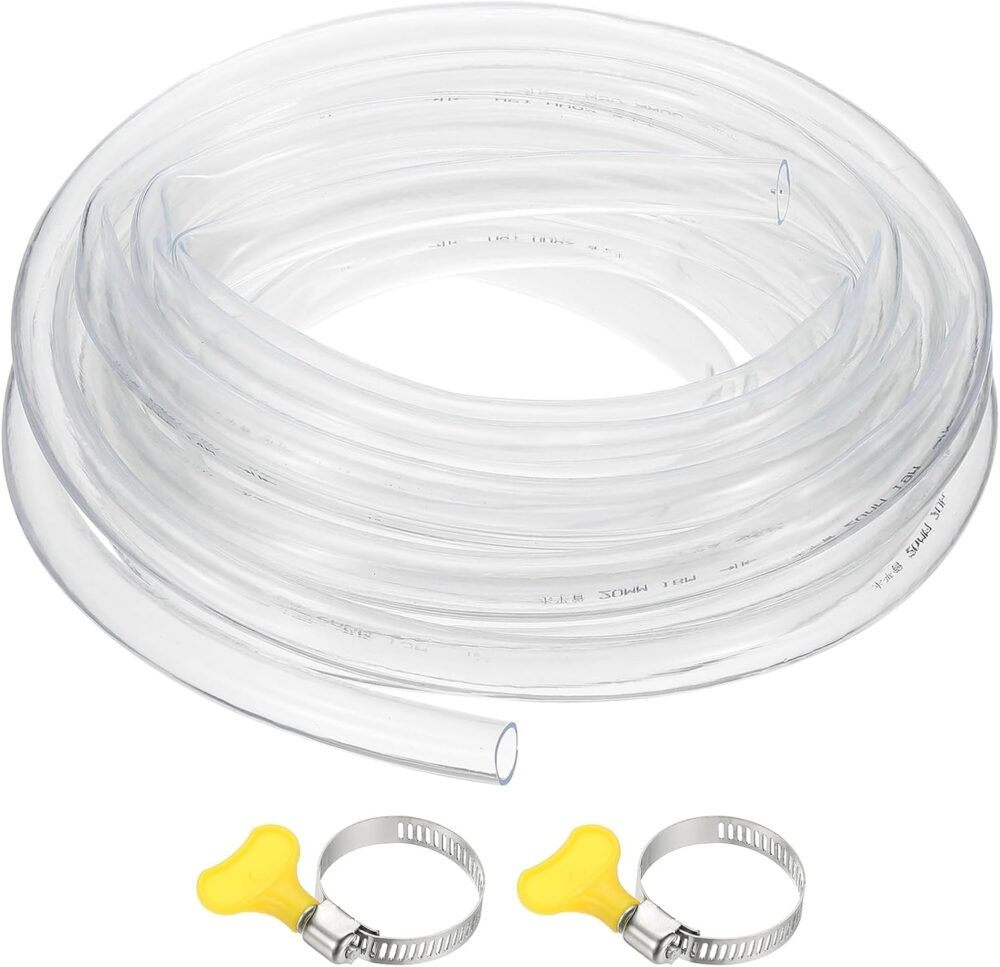 PATIKIL 1 tubo de plástico, tubo de vinil de 20 mm x 24 mm x...