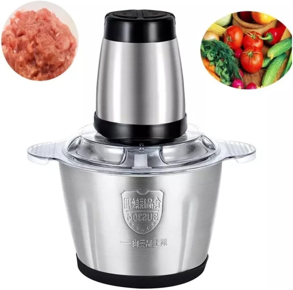 Processador De Alimentos Carne Elétrico 850w Inox - Image 4