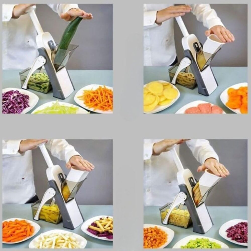 Ralador Fatiador Cortador De Legumes Verduras Frutas Multifu... - Image 3