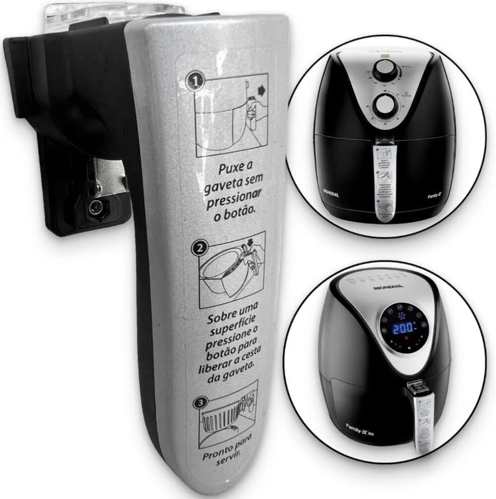 Puxador Alça Para Air Fryer Mondial AF-29 AF-30 AF-31 Preto | É bom mesmo? Descubra antes de comprar