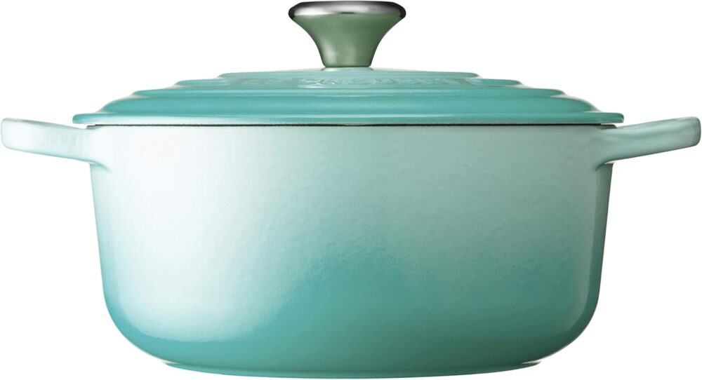 Le Creuset Panela Redonda 20Cm Sig Cool Mint - Image 4