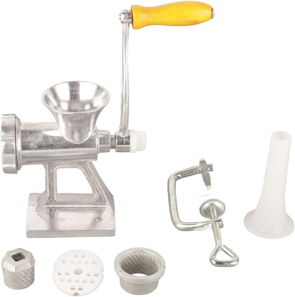 Moedor de carne manual para cozinha doméstica, manivela, moe... - Image 6