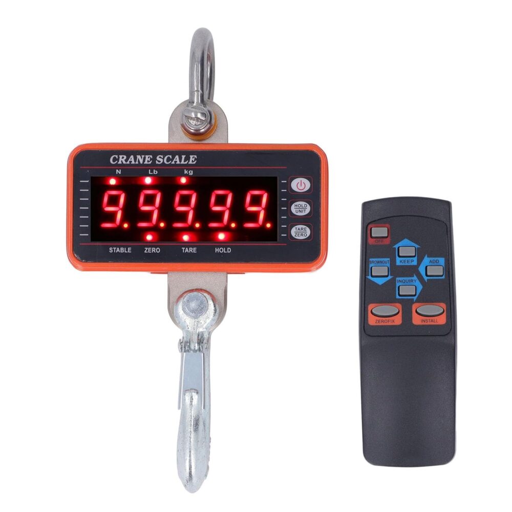 Balança de Guindaste Digital, Controle Remoto Com Tela LED d... - Image 6