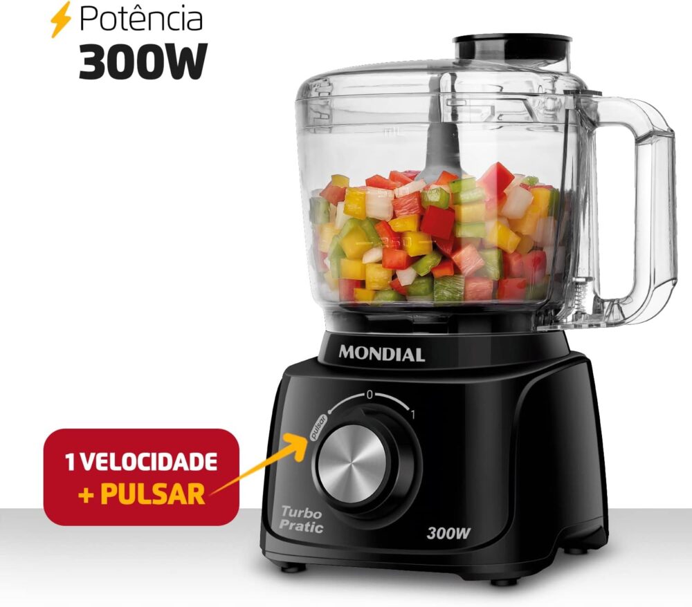 Mini Processador Turbo Pratic 220V, Mondial - MP-16-B - Image 2
