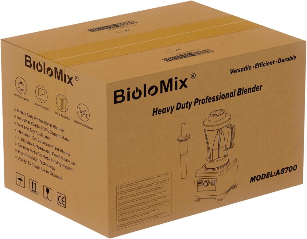 BioloMix Liquidificador profissional resistente, liquidifica... - Image 8