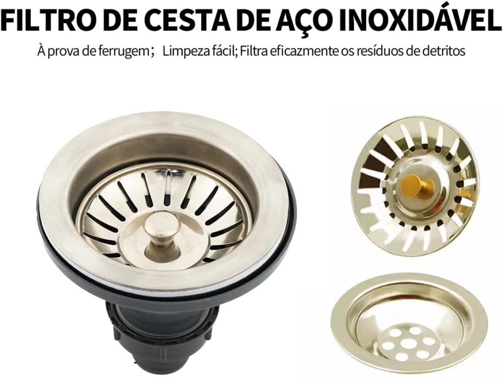 Tanque de Encaixe em Aço Inoxidável Acetinado 55x45 CM YESOP - Image 6