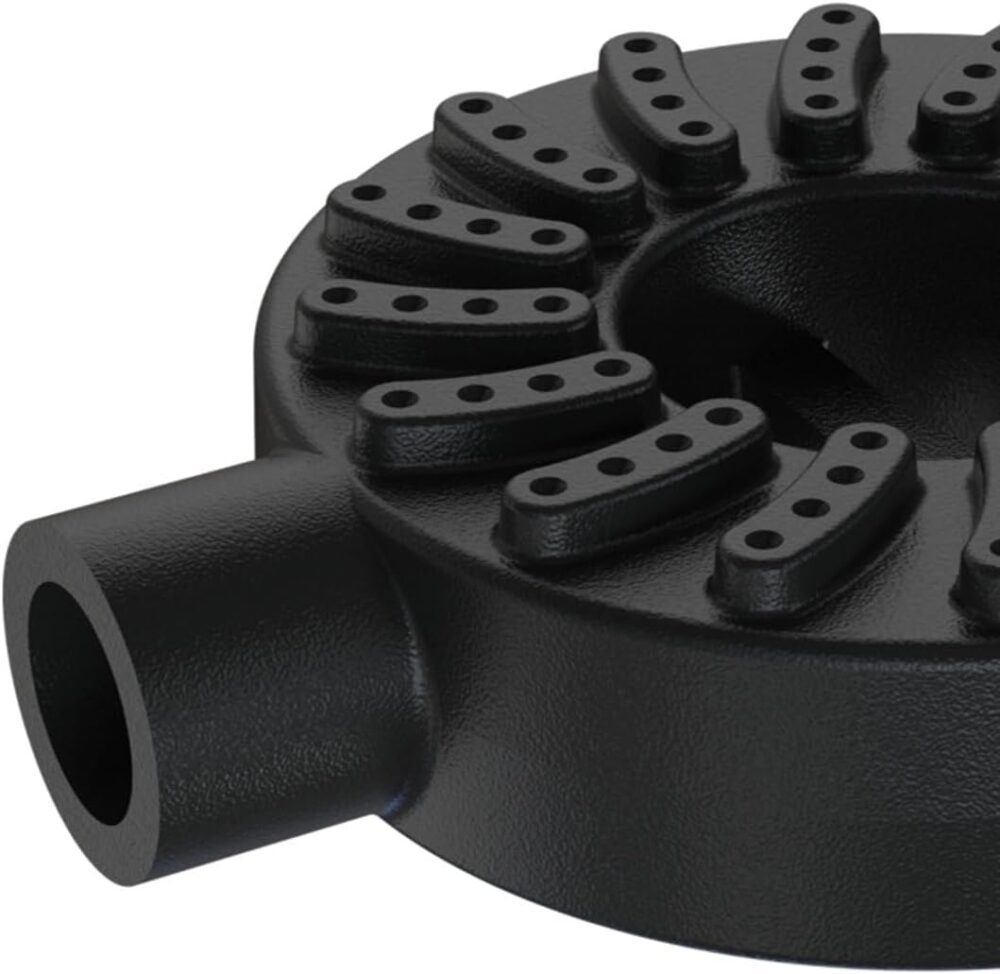 Queimador Alta Pressão Chuveiro Fogão Industrial Ferro 11cm - Image 2