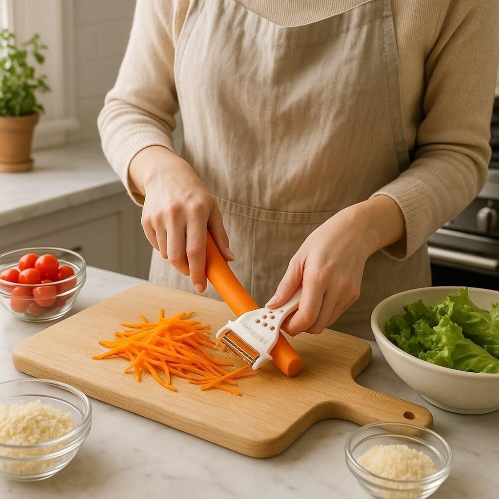 Cortador para Legumes e Boleador com Descascador Combo 4 em ... - Image 6