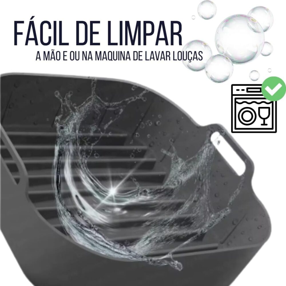 Forma de Silicone para Fritadeira Eletrica Air Fryer - Com A... | É bom mesmo? Descubra antes de comprar - Image 4