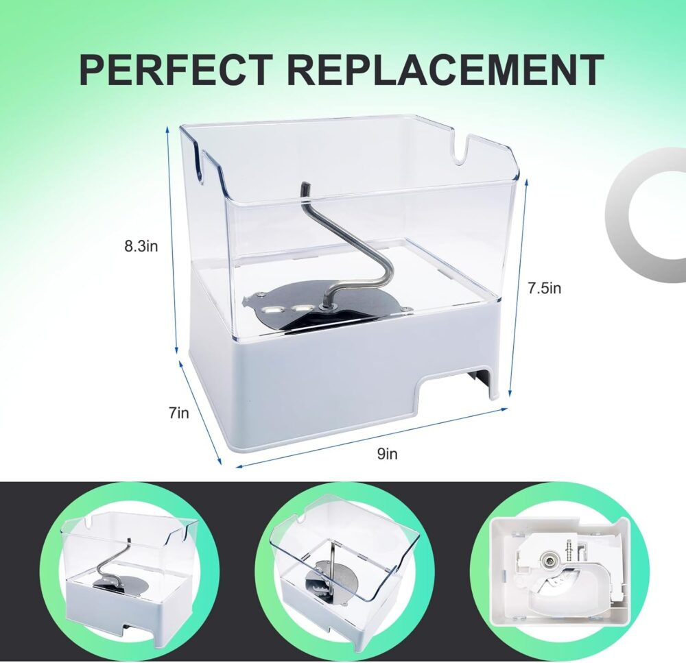 Balde de gelo WPW10347093 para máquina de gelo Whirlpool, W1... - Image 6