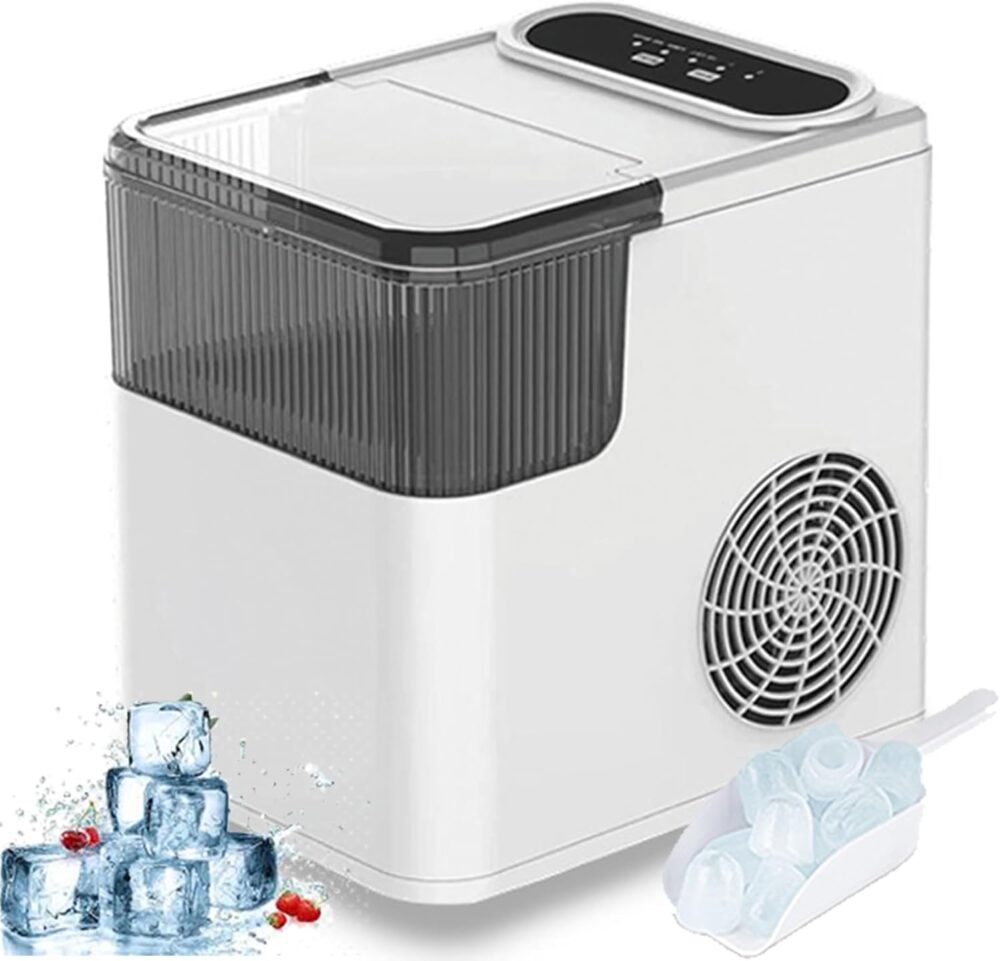 星姿 Bancada para máquina de gelo, mini máquina de gelo totalm...