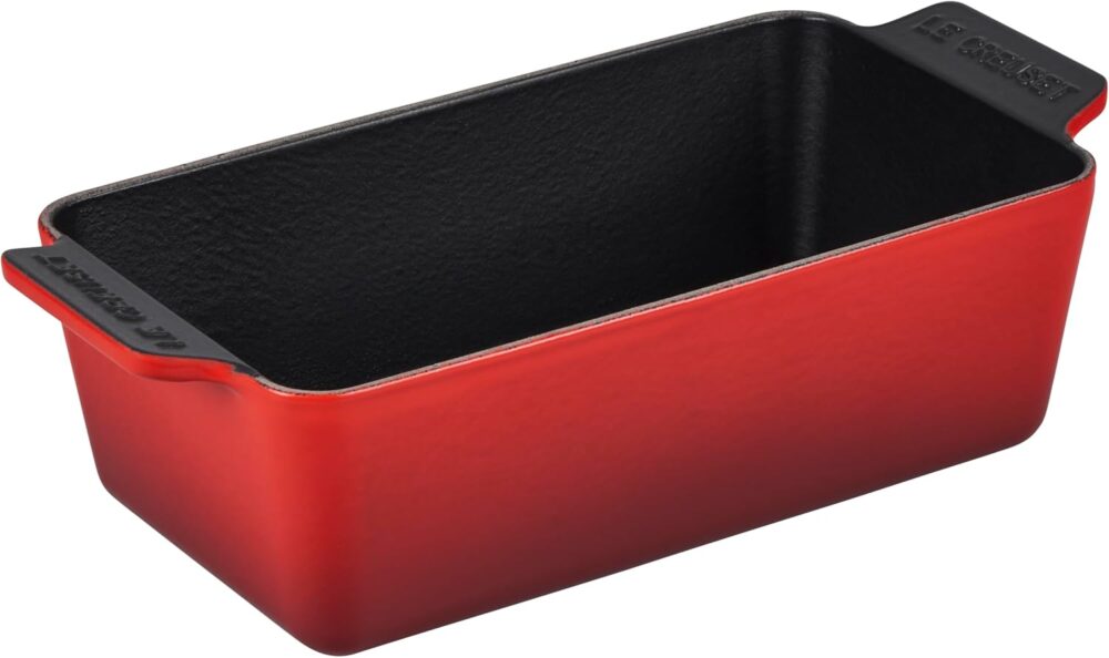 Le Creuset Forma de pão de ferro fundido esmaltada, 2 qt., C...