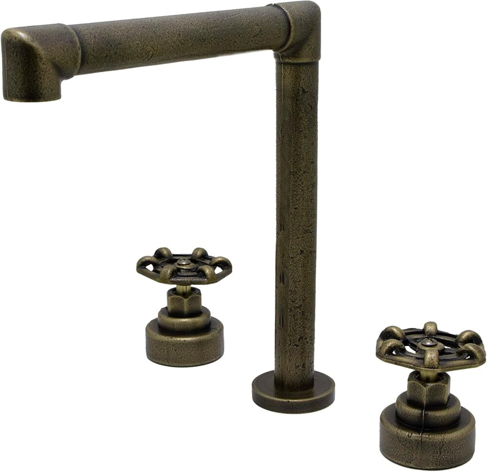 Torneira Pia Misturador Lavatório Bancada Mesa Industrial Ru...