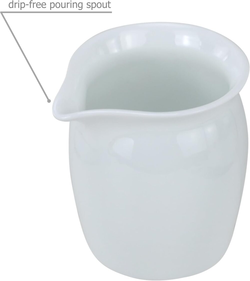 EIKS Pacote com 2 jarras de cerâmica para servir café, chá, ... - Image 5