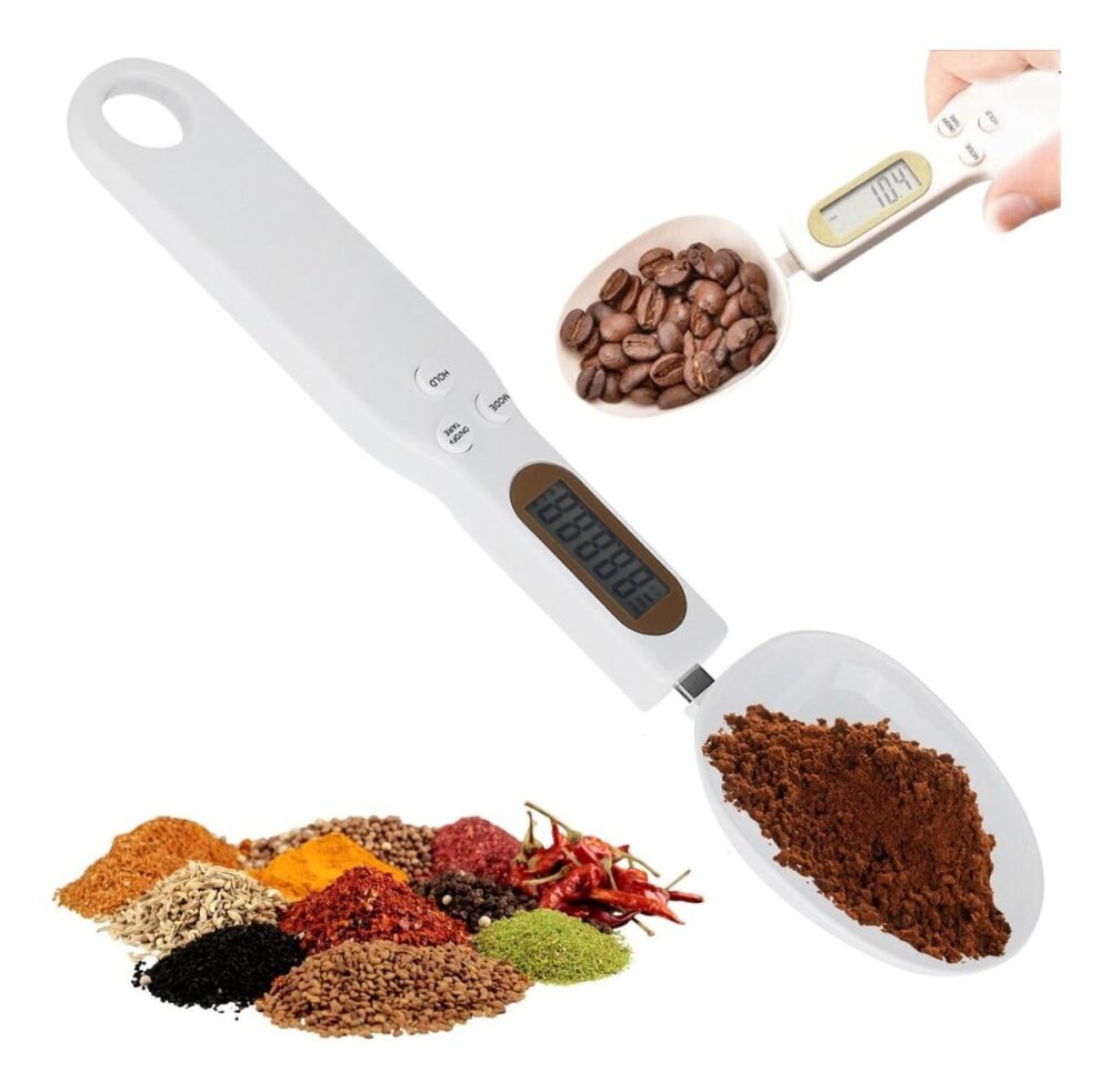 Balança Digital Precisão Colher 500gr Medir Porções Nutrição...