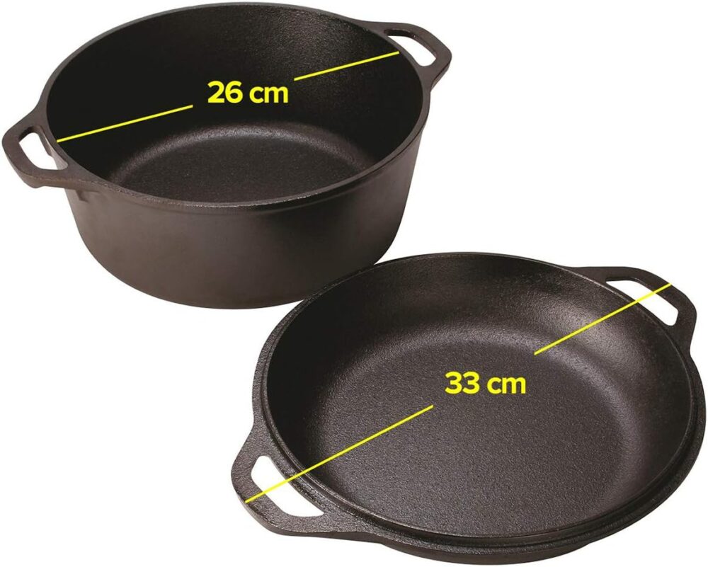 Conjunto Caçarola/frigideira Multiuso Libaneza 26 Cm 5,6 Lts - Image 2
