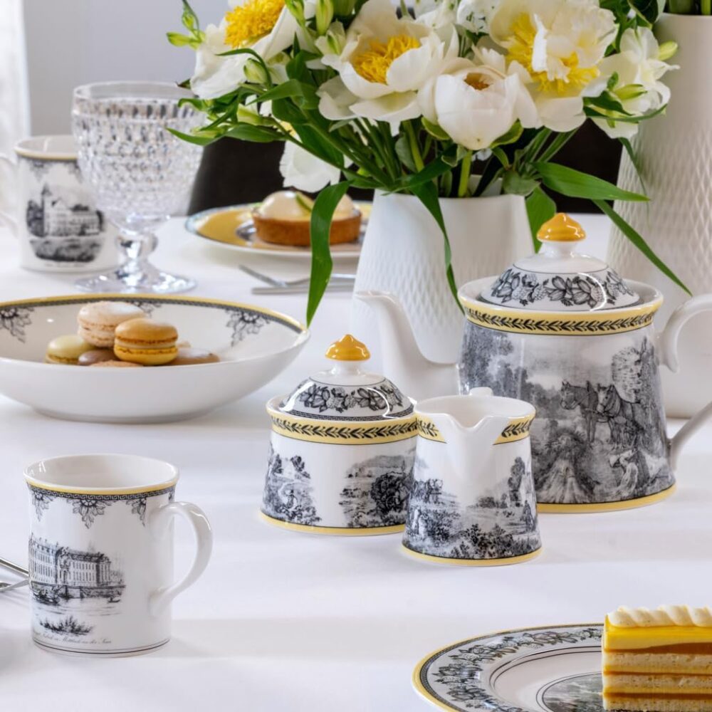 Villeroy & Boch Creme Audun Ferme 295 ml, amarelo/preto/bran... - Image 4