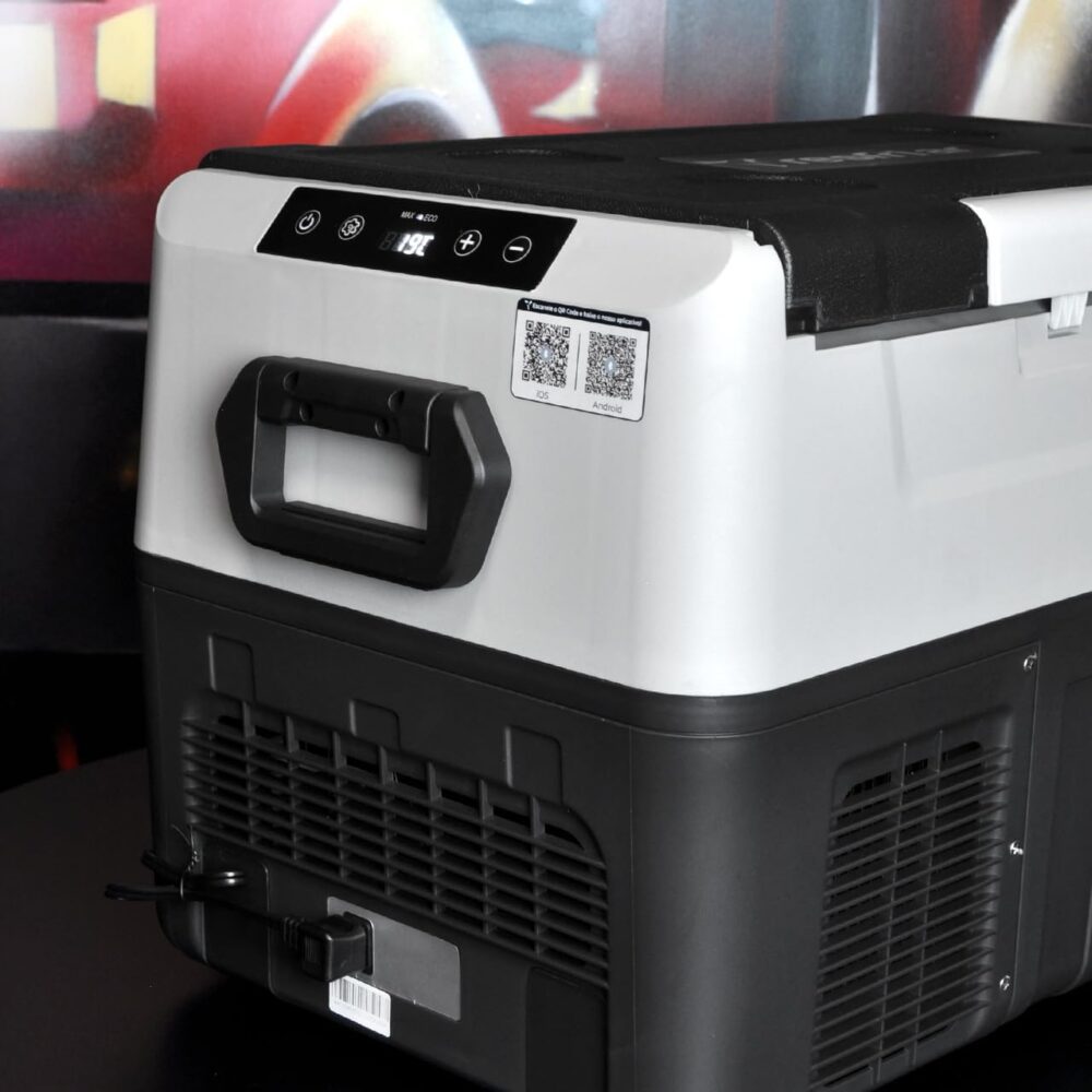 Geladeira Portátil 35L 12V/24V/110V/220V com bluetooth - Res... - Image 8