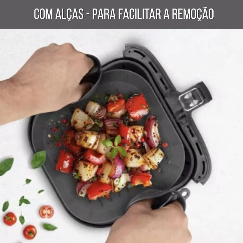 Forma de Silicone para Fritadeira Eletrica Air Fryer - Com A... | É bom mesmo? Descubra antes de comprar - Image 3