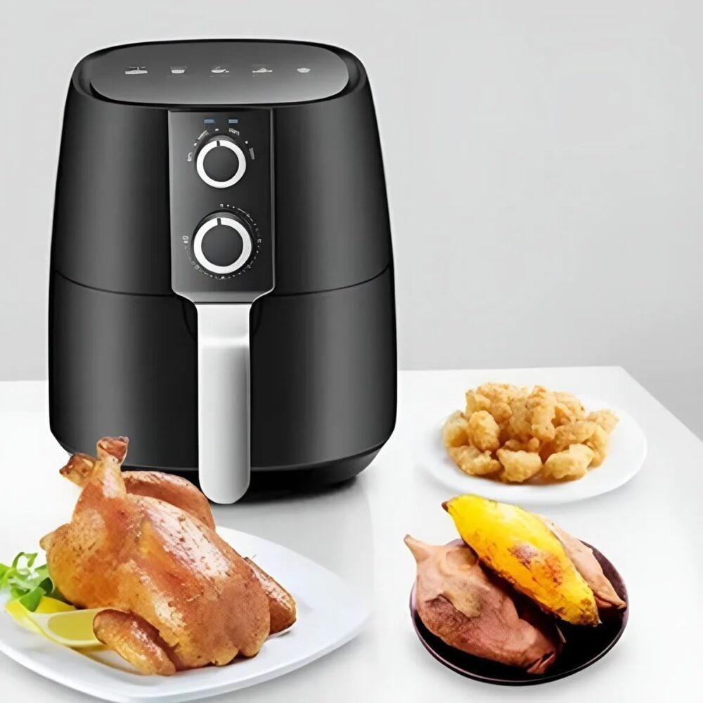 Fritadeira Elétrica Air Fryer 3,8L 1550W Antiaderente com Co... | É bom mesmo? Descubra antes de comprar - Image 3