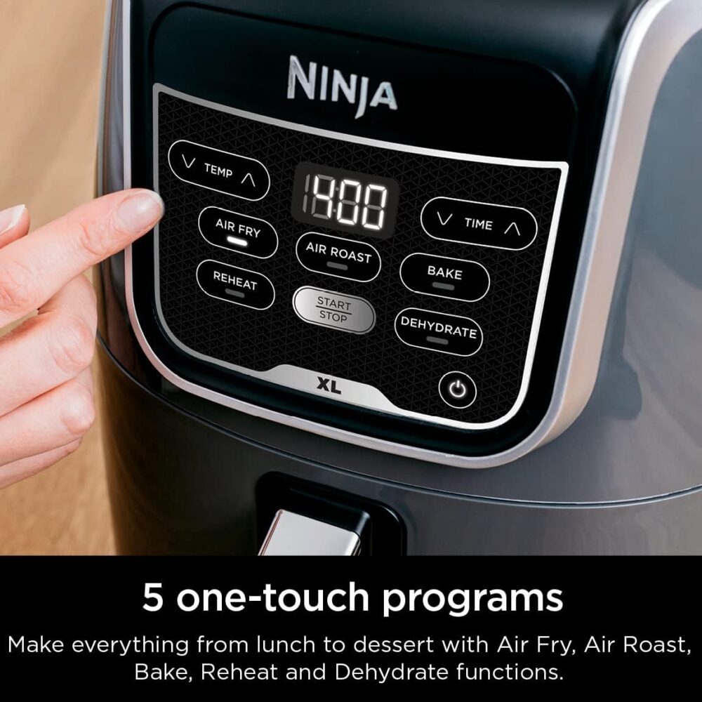 Ninja AF150AMZ Fritadeira a ar GG, 5,5 litros Capacidade que... | É bom mesmo? Descubra antes de comprar - Image 3