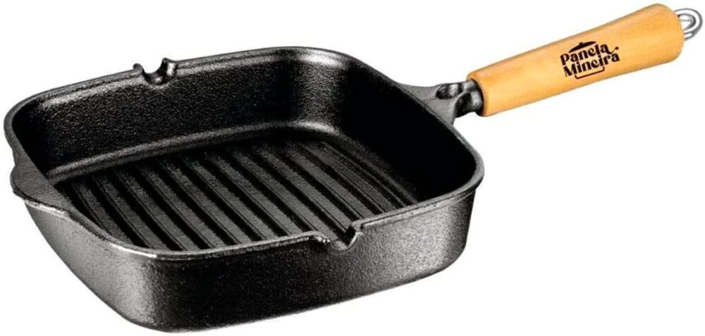 Frigideira De Ferro Fundido Chapa Cook Grill Panela Mineira - Image 2