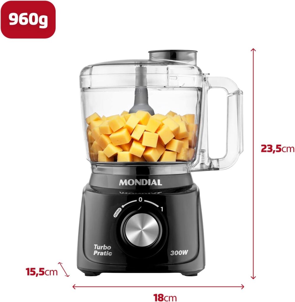 Mini Processador Turbo Pratic 220V, Mondial - MP-16-B - Image 7