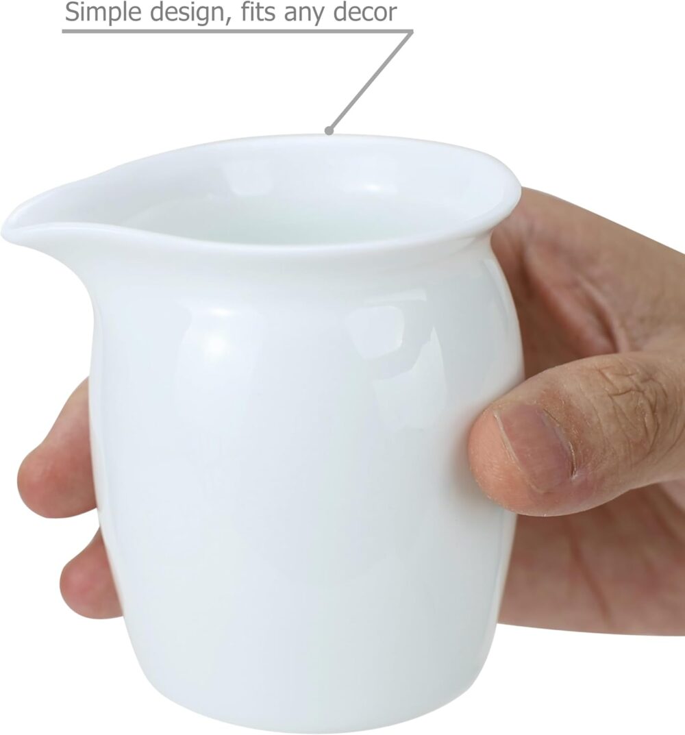 EIKS Pacote com 2 jarras de cerâmica para servir café, chá, ... - Image 4