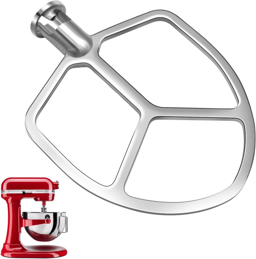 Batedeira plana para batedeira KitchenAid de 5 a 6 litros