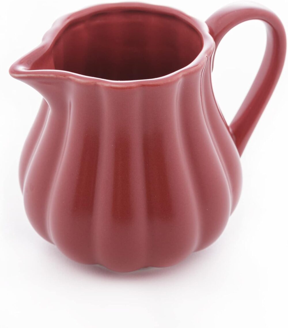 LEITEIRA DE PORCELANA PÉTALA 220ml WOLFF VERMELHO MATT - Image 2