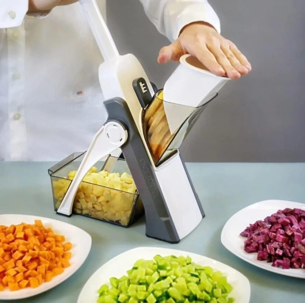Fatiador para Saladas, Cortador de Legumes Multifuncional Fo... - Image 2