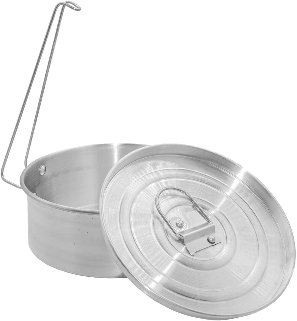 Flanera Moldes Aluminio Con Tapa Baño Maria Molde de pudim c... - Image 2