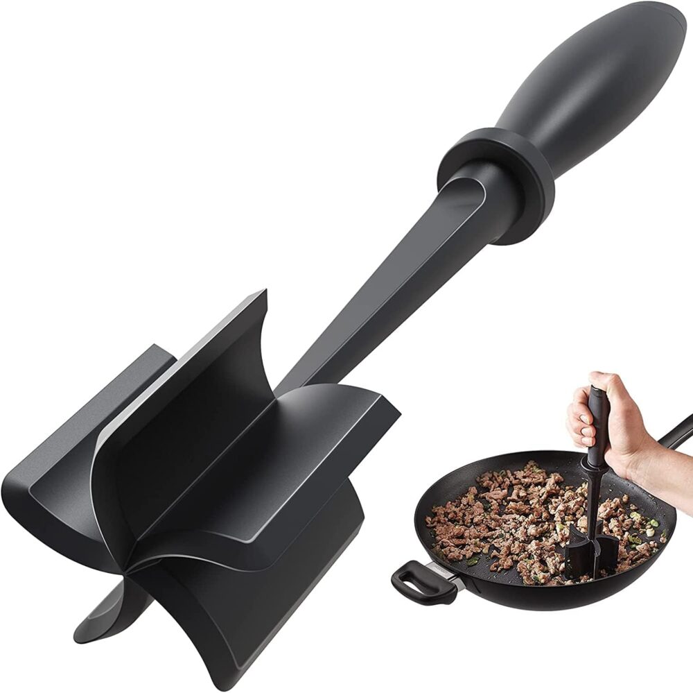 Cortador de carne para hambúrguer, triturador e esmagador pr...
