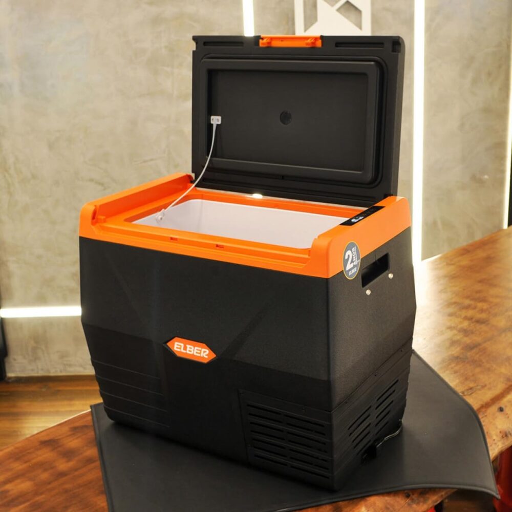 Geladeira Portátil Black Line 35 Litros Preta 12v 24v - Elbe... - Image 5