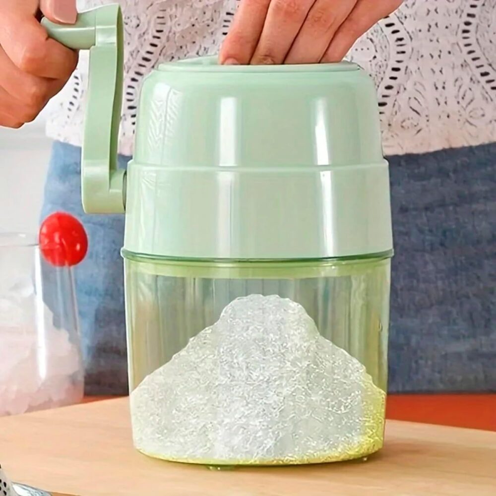 Máquina De Raspadinha Cortador Triturador De Gelo Manual Sor... - Image 6