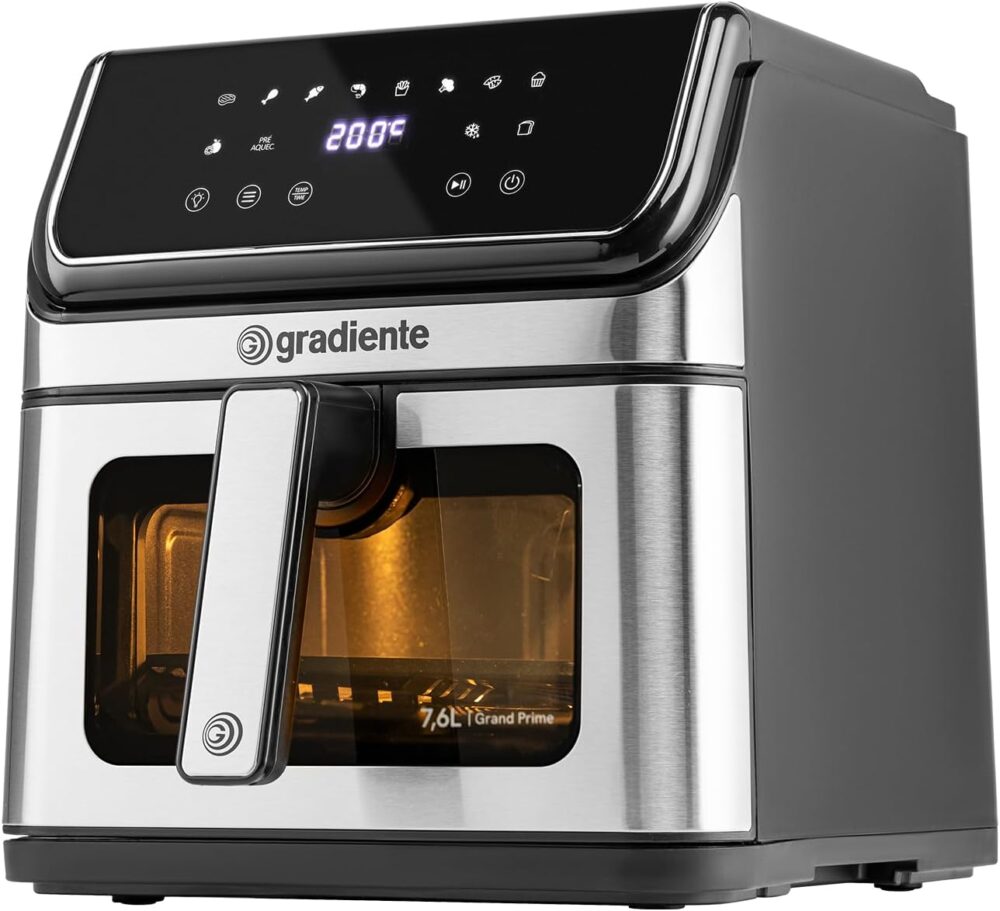 Fritadeira Eletrica Sem Óleo Airfryer 7,6 Litros Grand Prime... | É bom mesmo? Descubra antes de comprar